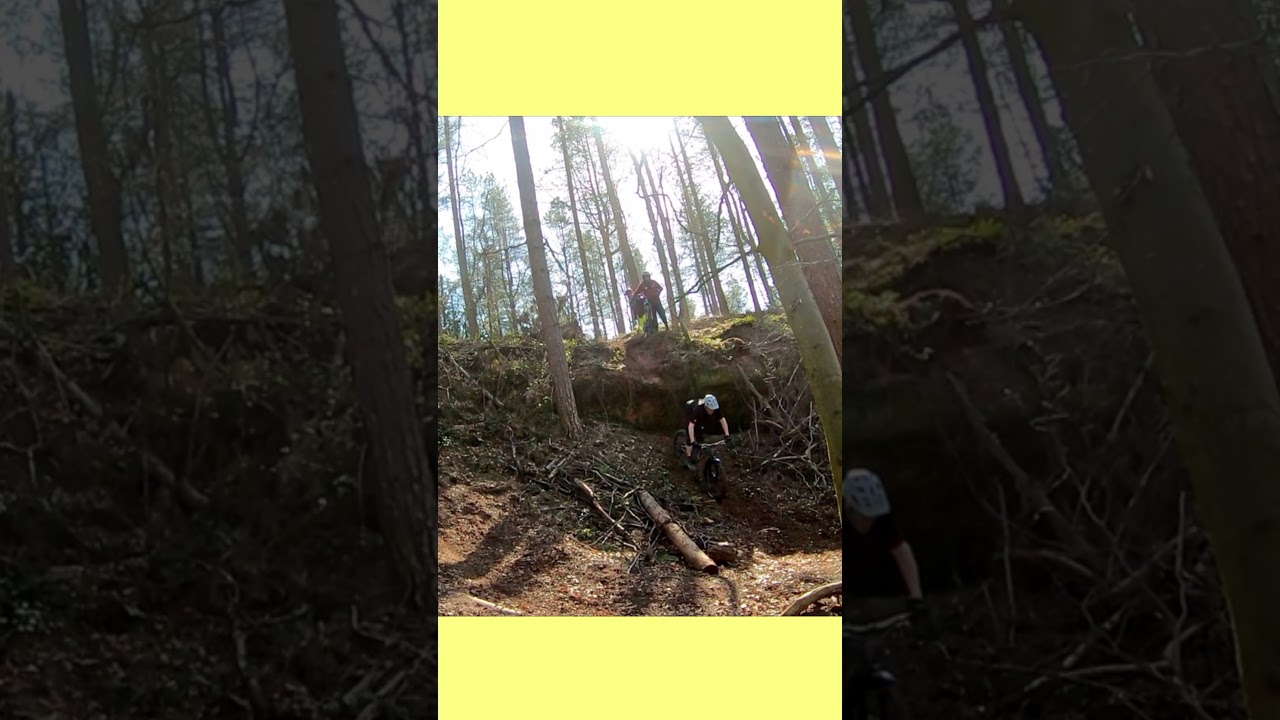 A Crazy Drop MTB #Shorts