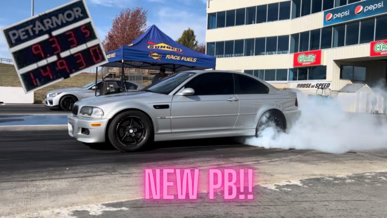Scarry Terry Gets a New PB|Big Turbo LS BMW E46 M3 Goes 5s!|IFO Topeka 2023
