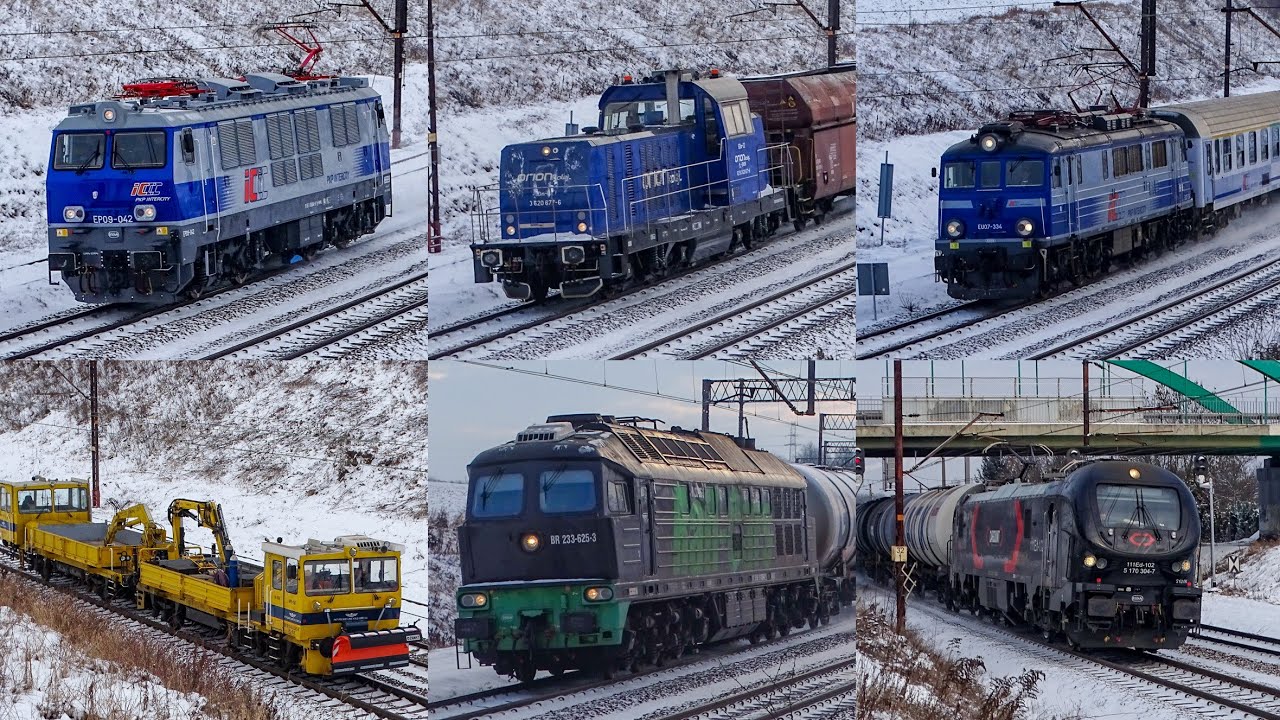 6Dm-02, EP09-042, 111Ed-102, BR233-625, EU07-334 i duet Drezyn | 17.02.2026