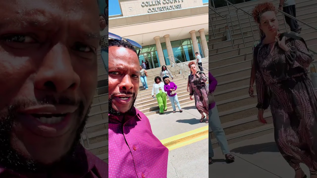 Live Outside Karmelo Anthony New Trial Hearing Rocking Purple Before He Gets Released From Jail!
