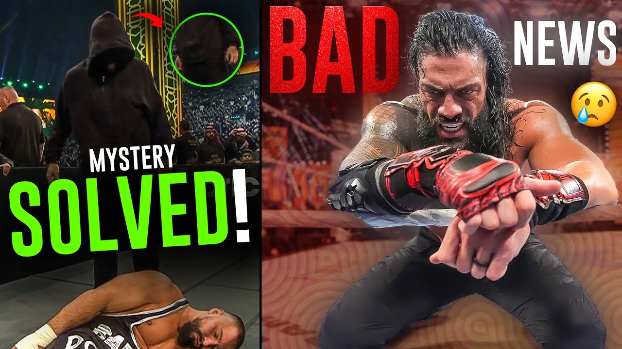 BAD NEWS! for ROMAN REIGNS after ROYAL RUMBLE | Mystery Man REALITY Spotted, Triple H