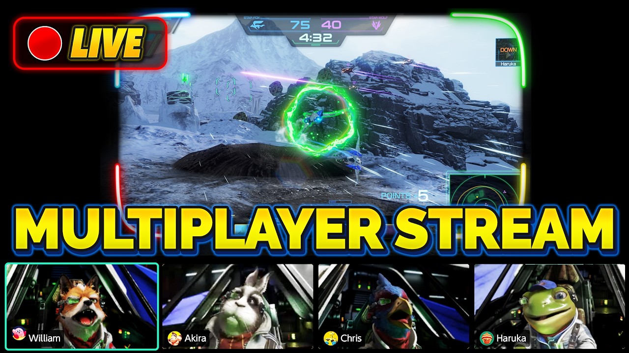 Let's Play Star Fox Online Multiplayer!
