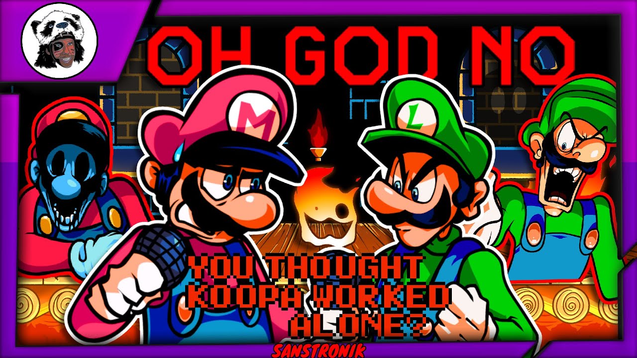 FNF OH GOD NO OVERSHADOWED REMIX PLAYABLE MARIO MADNESS V2