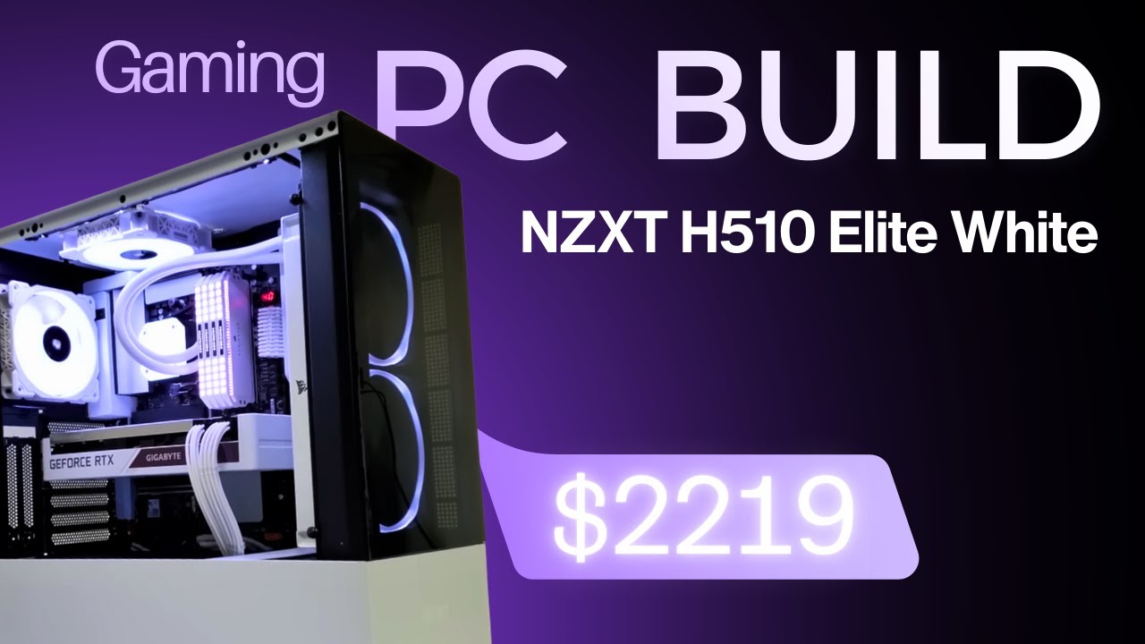 PC Build | White | Ryzen 5600X | RTX 3070 | H510 Elite | CORSAIR iCUE H100i | Samsung 980 PRO