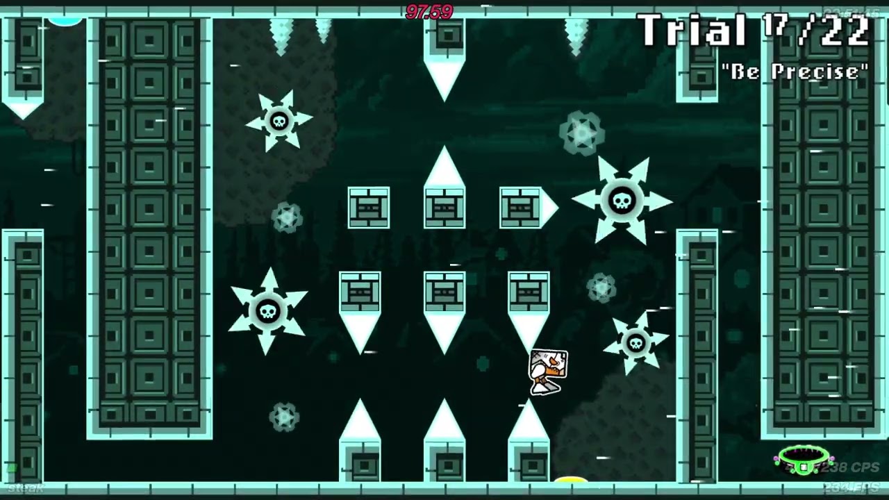 Extreme Demon 22 Trials of pain By Sink Geometry Dash