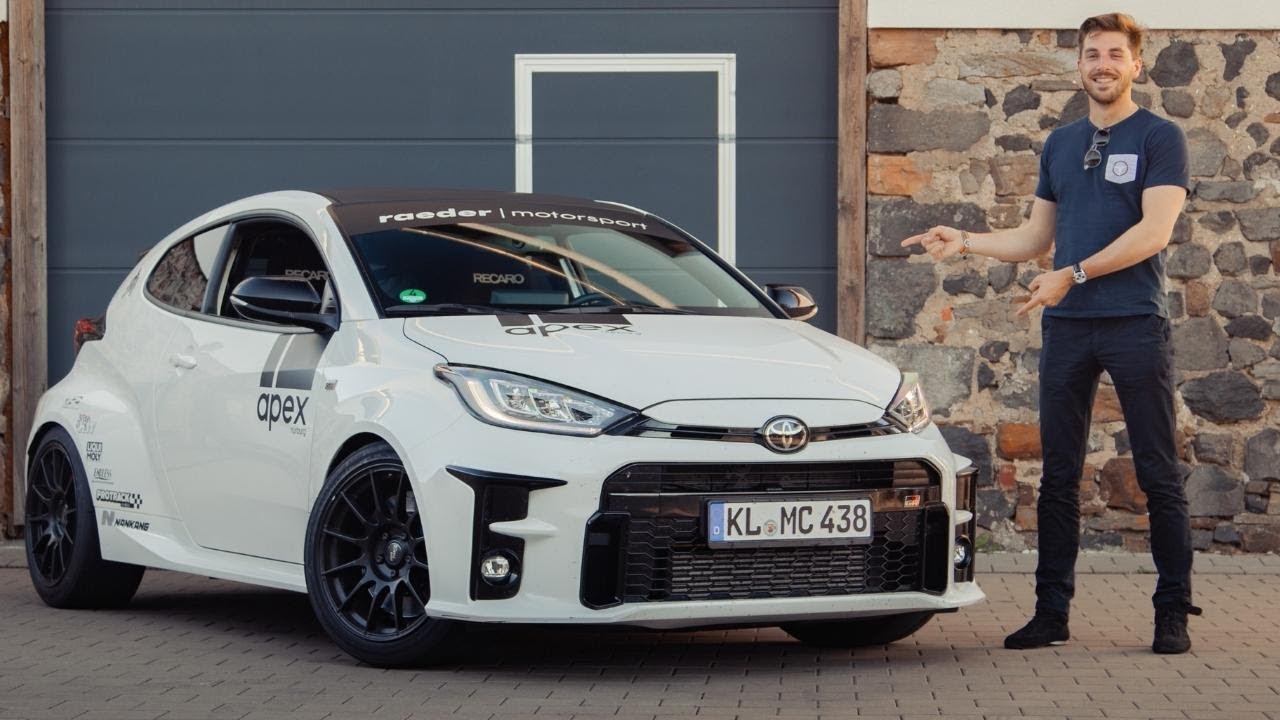 Cette Citadine Modifiée fait PEUR aux PORSCHE. Essai Yaris GR Tracktool au Nürburgring !