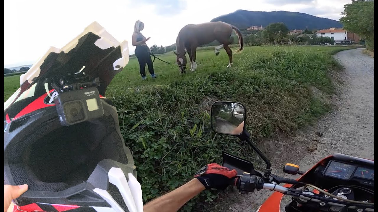 Gilera RC 600 - Test GoPro montata sotto la visiera
