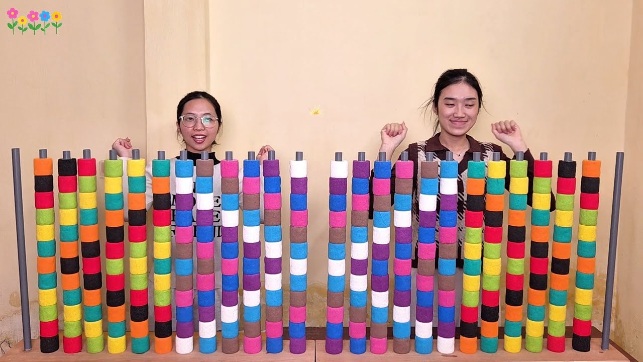 🎧 Relaxing Color Ball Sorting with Gentle ASMR | Calm but Competitive