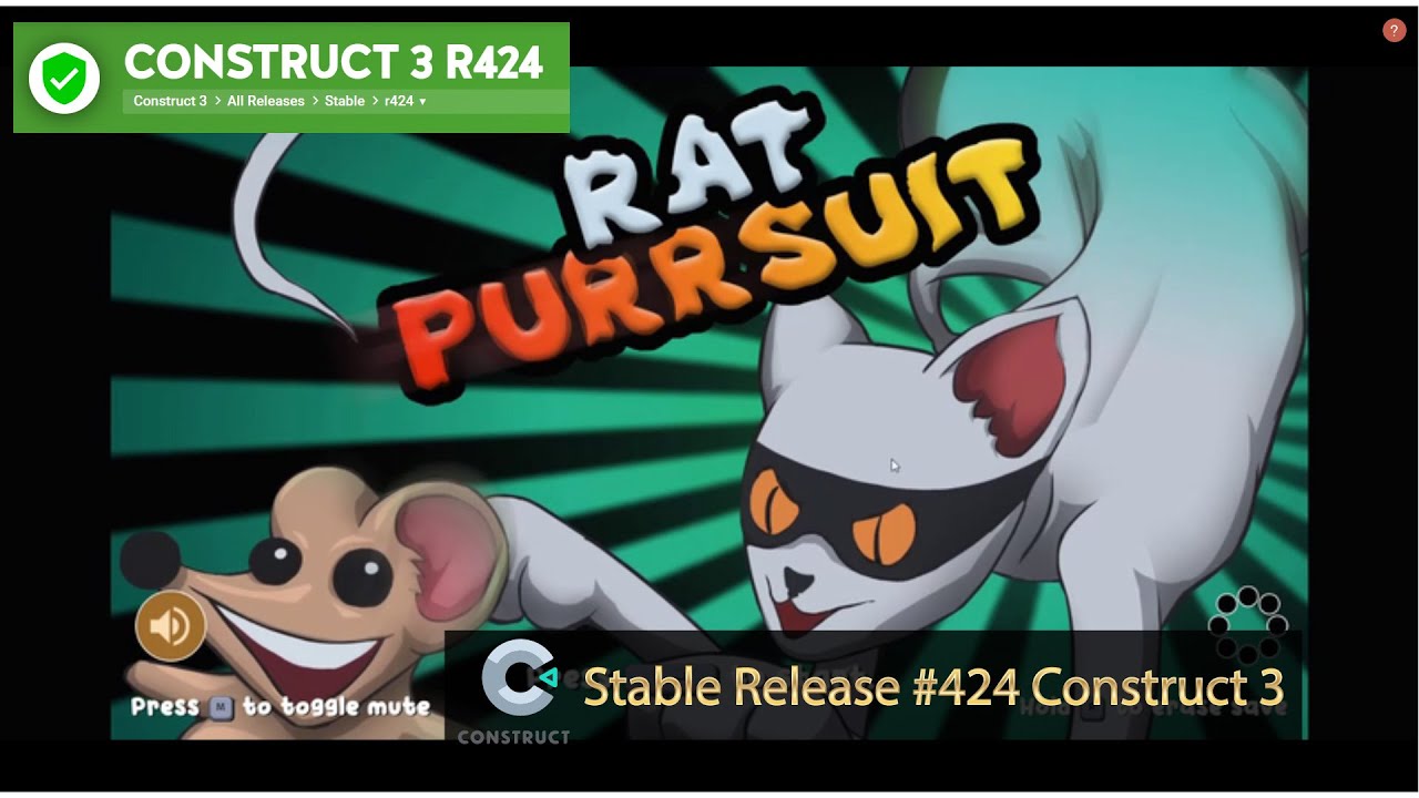 Стабильный релиз #424| Разработка игр | Construct 3