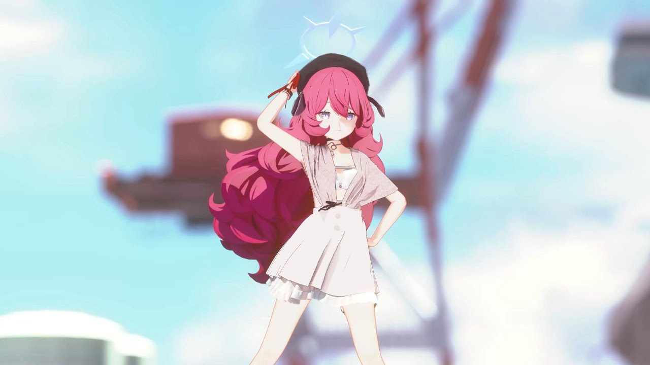 【Blue Archive MMD／4K／60FPS】Natsume Iroha【ビビデバ】
