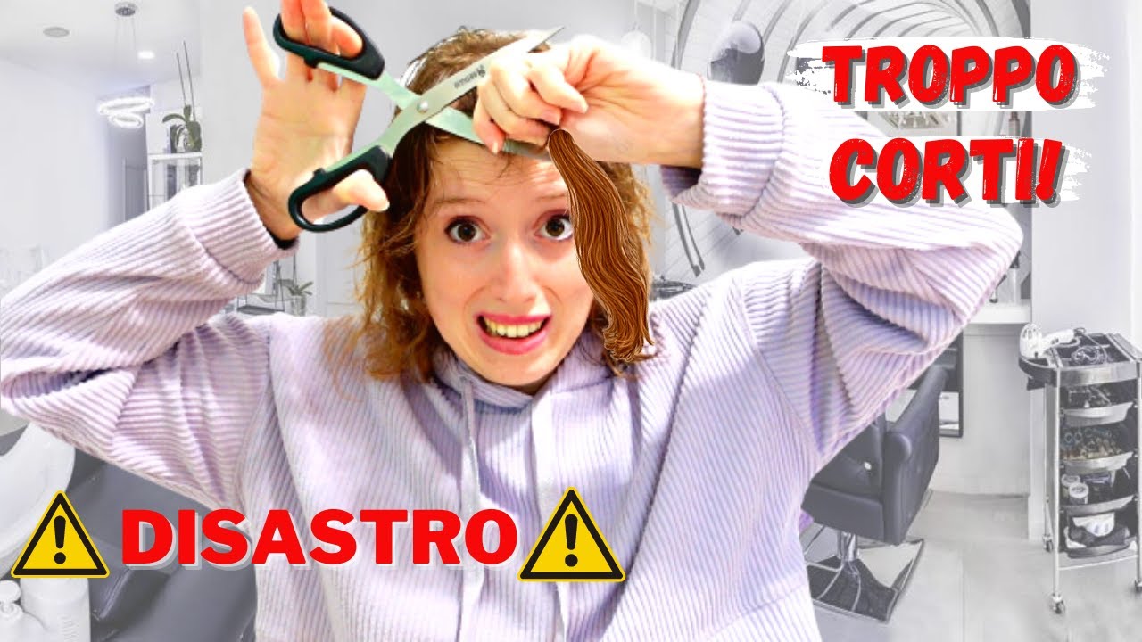 HO TAGLIATO I CAPELLI TROPPO CORTI DA SOLA! *disastro*