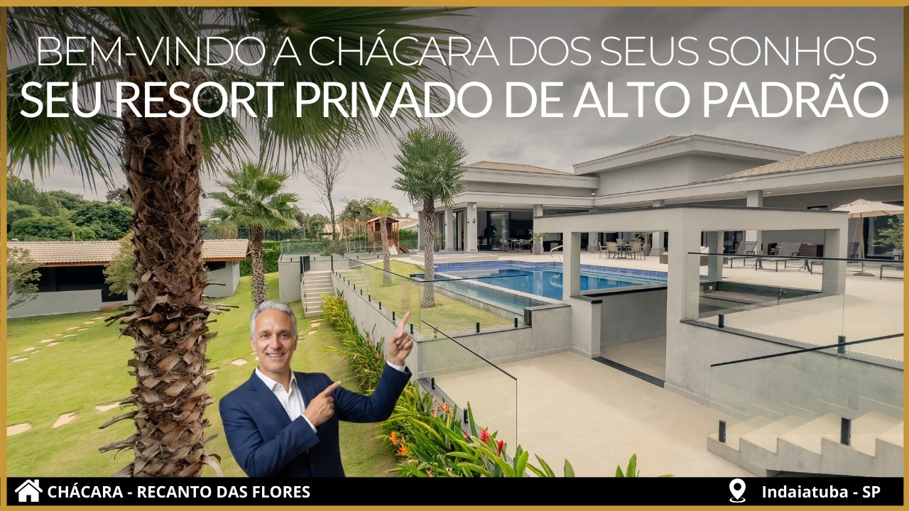 Chácara maravilhosa à Venda: 5.000m² ^ Exclusividade, Lazer de Resort e Natureza