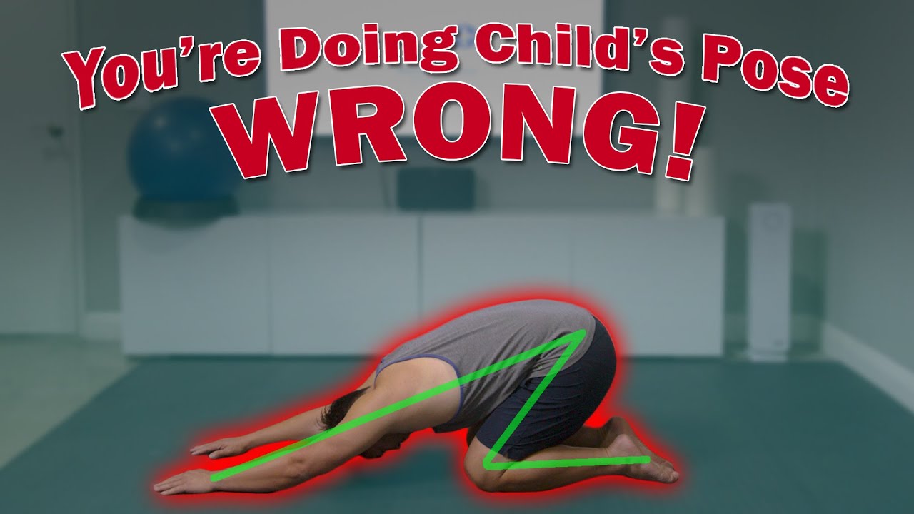 How To Do The Perfect Child's Pose | Taught By A Physical Therapist Physical Therapist
