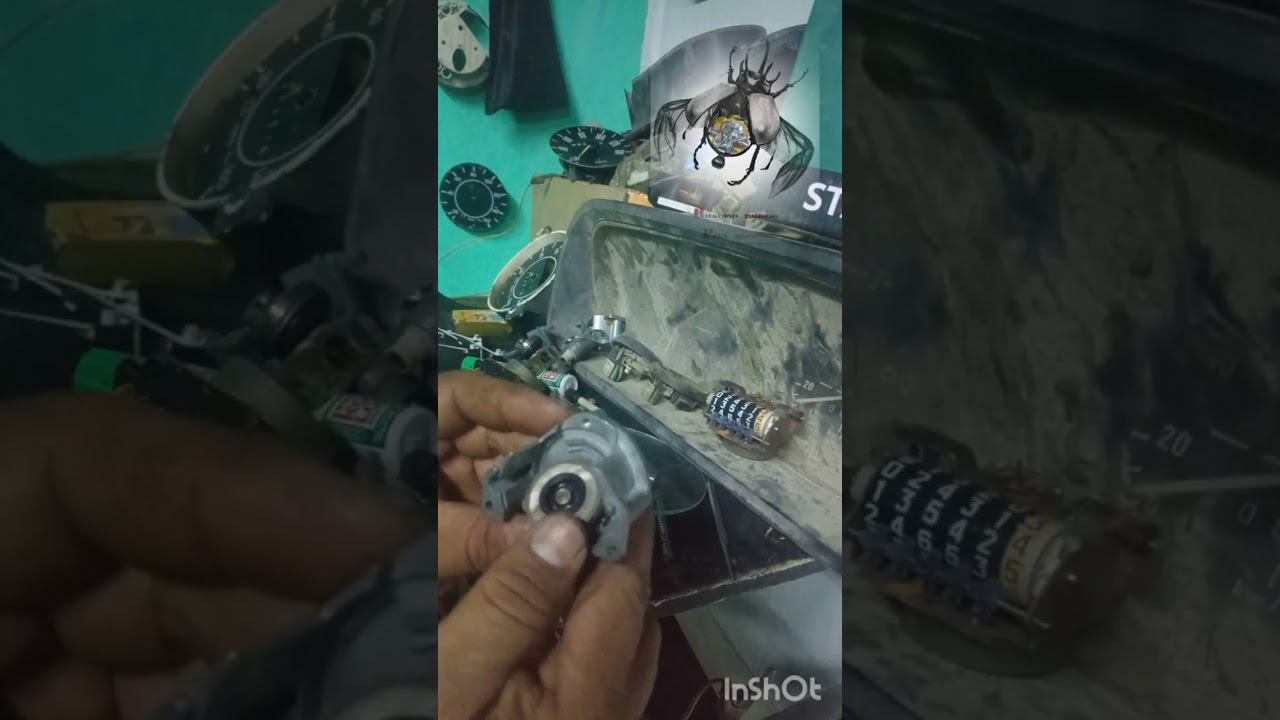Reparación de velocímetro de vocho no funcionaba