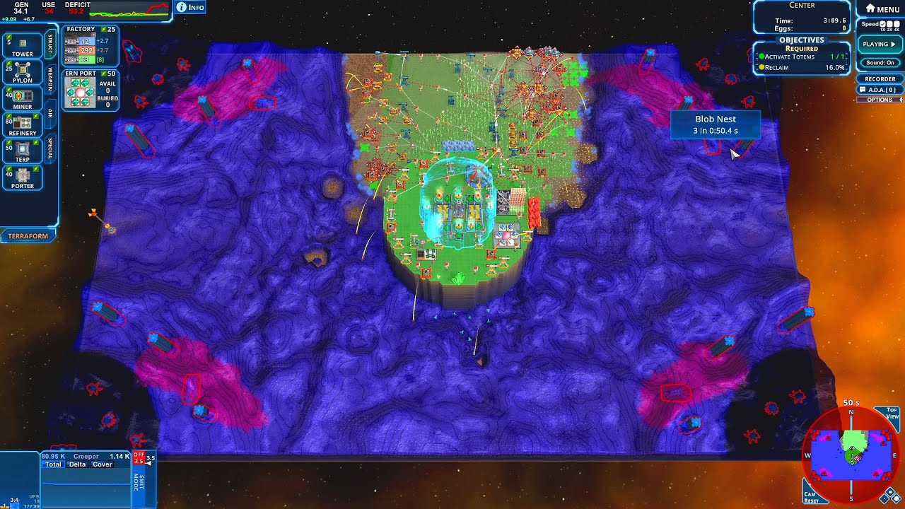 Center, by Skullfish | Creeper World 4 Colonies #452