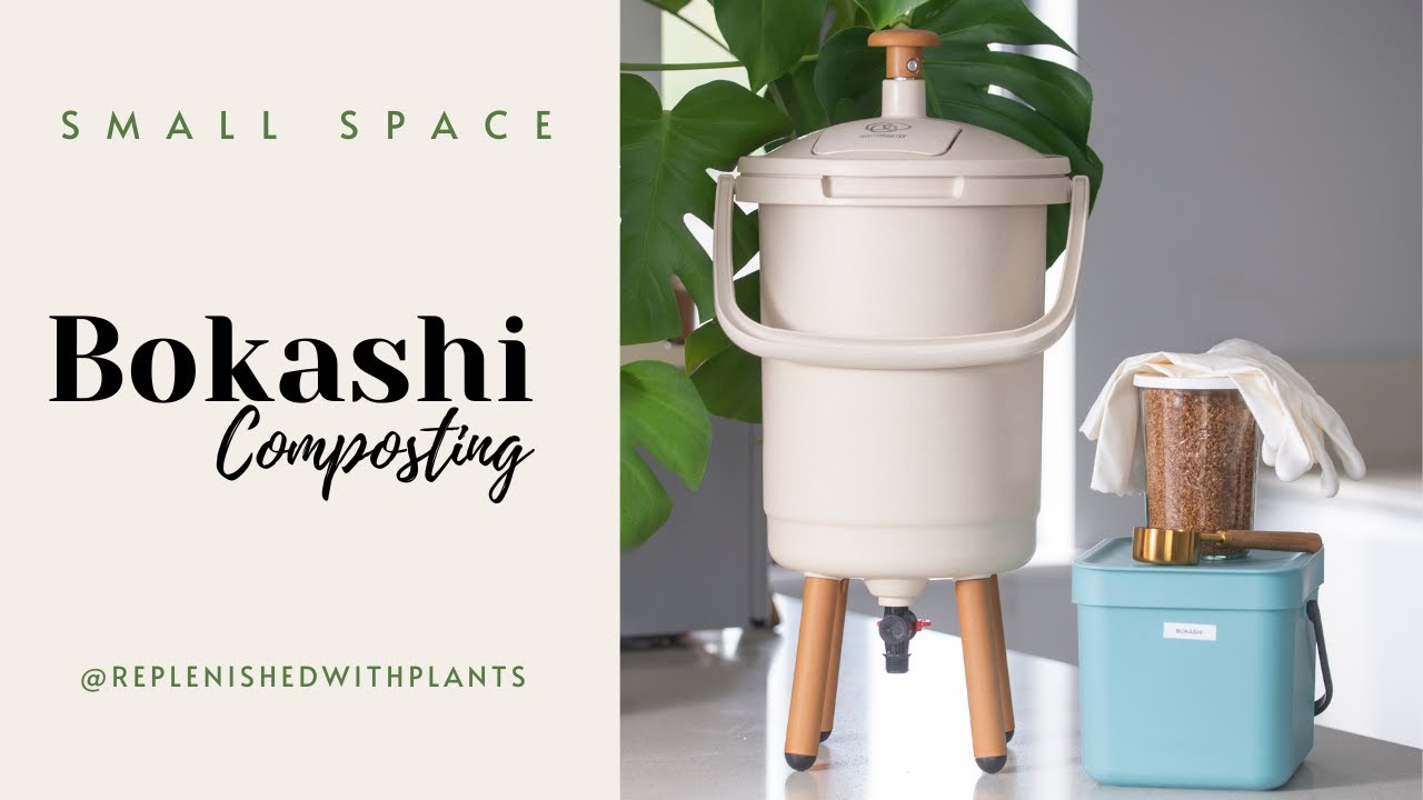 Bokashi composting in an apartment or flat