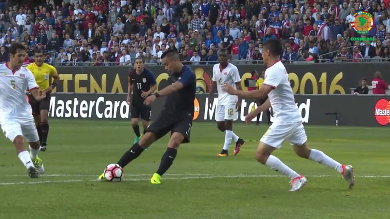 Estados Unidos 4 vs Costa Rica 0 (Resumen)