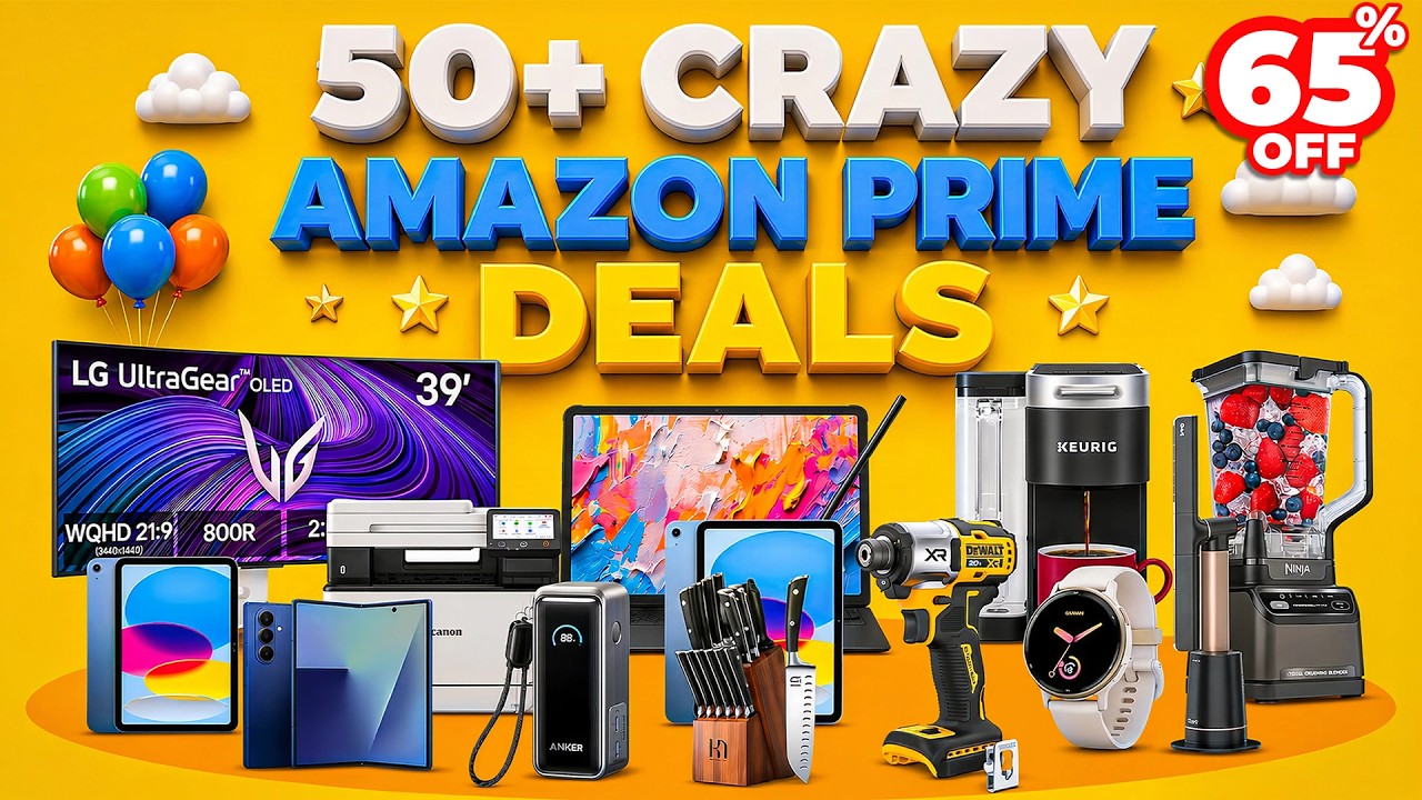 50 безумных предложений Amazon Prime Day 2026, которые лучше &laquo;Черной пятницы&raquo; &mdash; скидки до 80%!