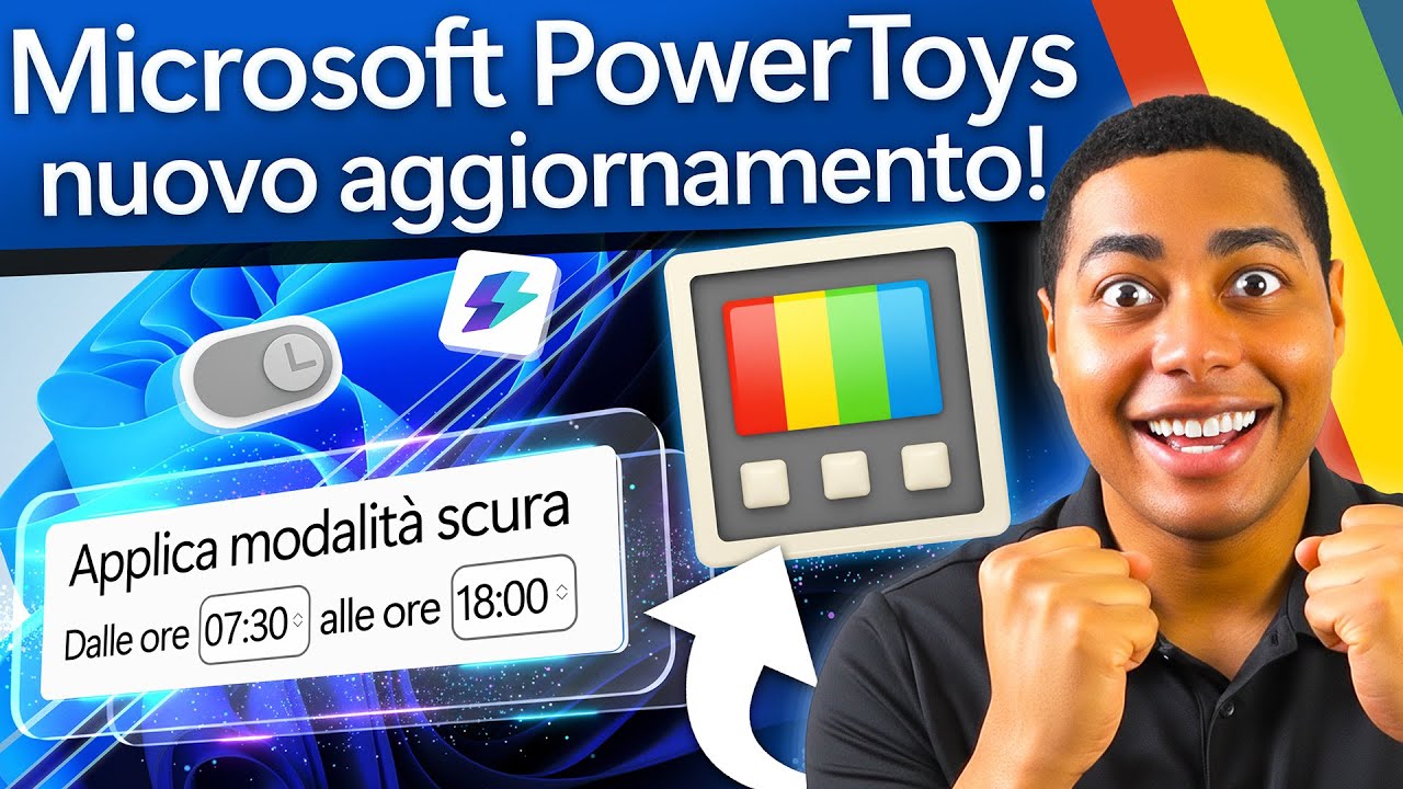 Microsoft PowerToys si AGGIORNA! 🤩 Tema Scuro/Chiaro dinamico e nuova Command Palette