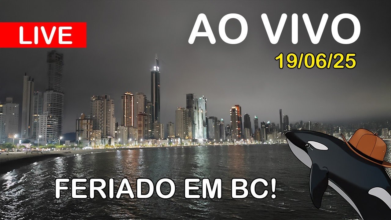 Ao Vivo em Balneário Camboriú: FERIADO NA DUBAI BRASILEIRA - 19/06/25 