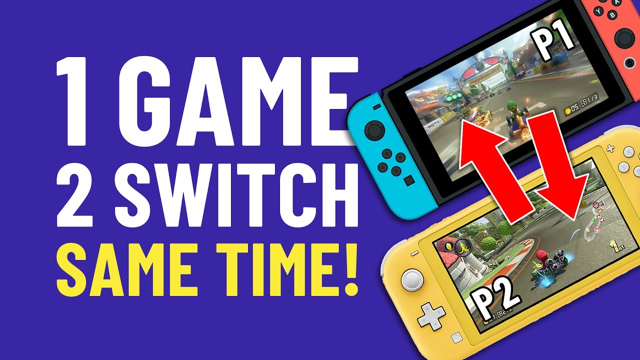 1 Game, 2 Switch, Same Time Online | Nintendo Switch Game Share Tutorial