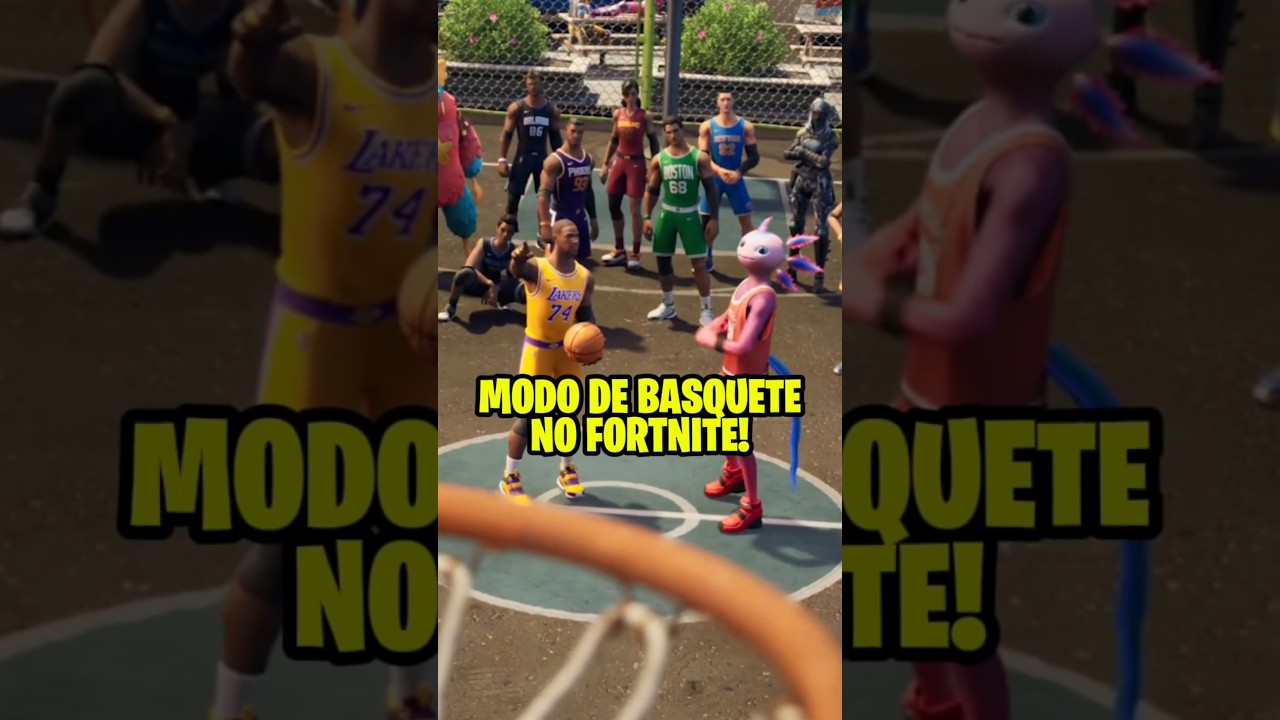 BASQUETE NO FORTNITE!!! NOVO MODO CHEGANDO AO JOGO
