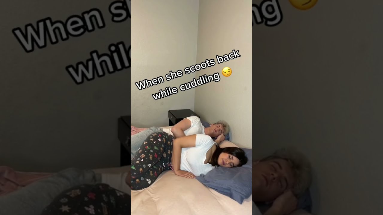 When Your Girlfriend Scoots Back While Cuddling&hellip; 😏 TAG BAE #shorts #girlfriend #goals #couplegoals