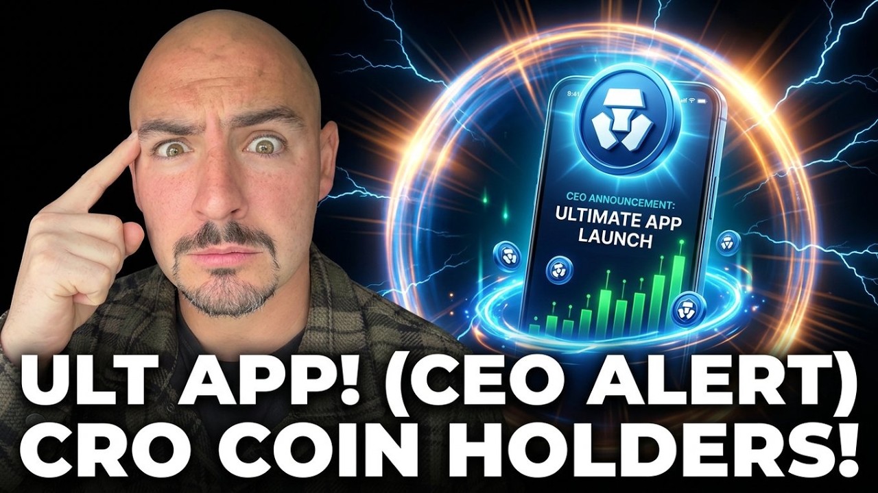 Crypto.com и Cronos запускают приложение Ult (важное объявление CEO для держателей монет CRO!)
