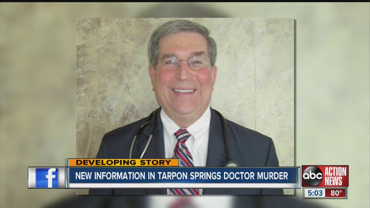 Arrest in Tarpon Springs Doctors Murder