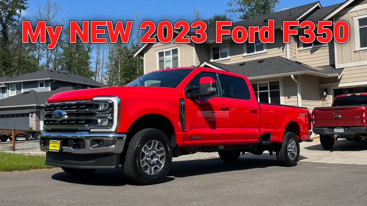 Мой АБСОЛЮТНО НОВЫЙ Ford F350 2023 года!