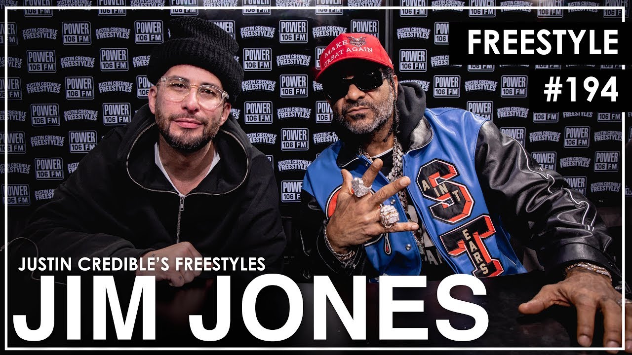 JIM JONES Does A CRAZY Freestyle on LA LEAKERS! (REMIX)