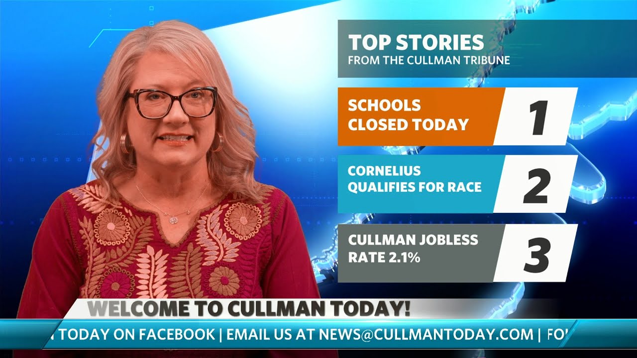 Schools closed again | Cornelius enters revenue race | Cullman jobless rate 2.1%