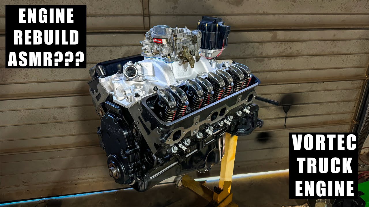 Rebuilding a 5.7 Vortec(350) truck engine