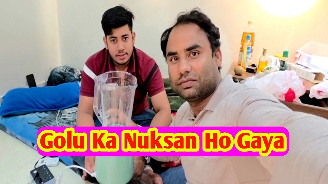 Golu Ka Nuksan Ho Gaya  Sameem Vlog Bhulplendar Vlog