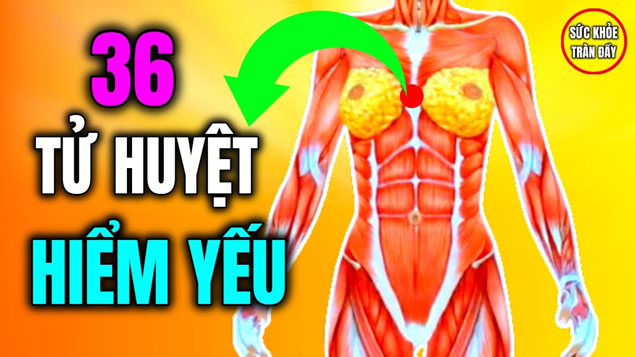 36 Tử Huyệt HIỂM YẾU NHẤT Trên Cơ Thể Bạn Không Ngờ Tới - Sức Khỏe Tràn Đầy