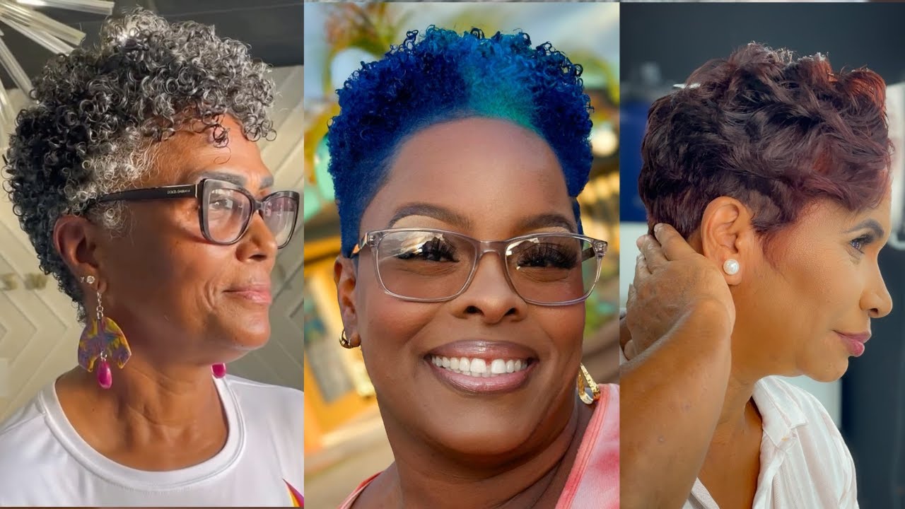 15 Most Flattering Short Natural Hairstyles and Haircuts for Black Women Over 50 to Look Younger