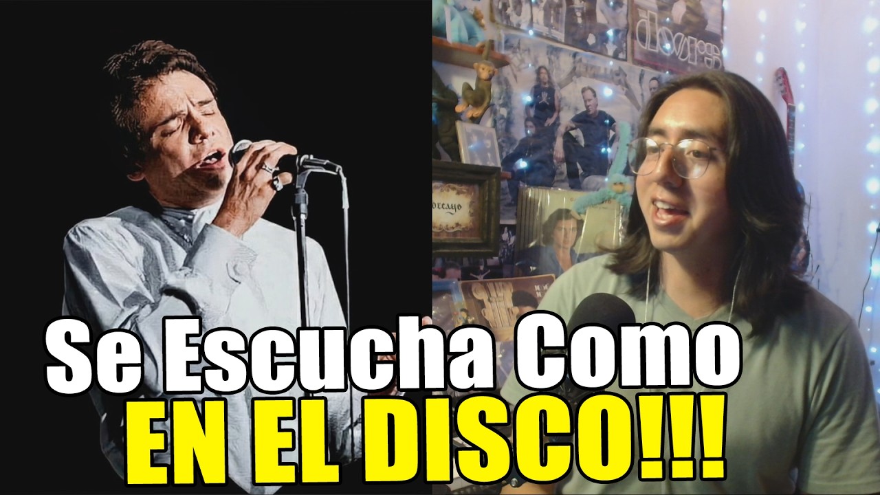 Reacciono a JOSÉ JOSÉ cantando 