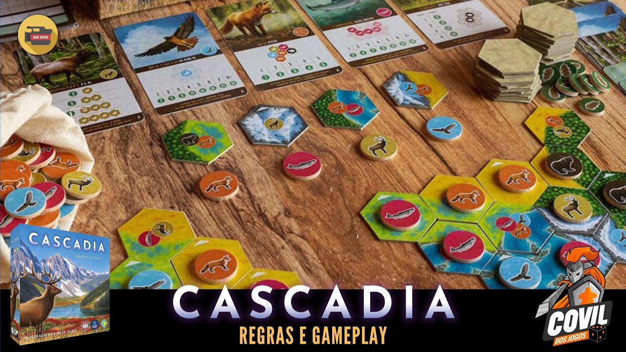 Cascadia - Regras e Gameplay  (ATIVE AS LEGENDAS KLINGON)