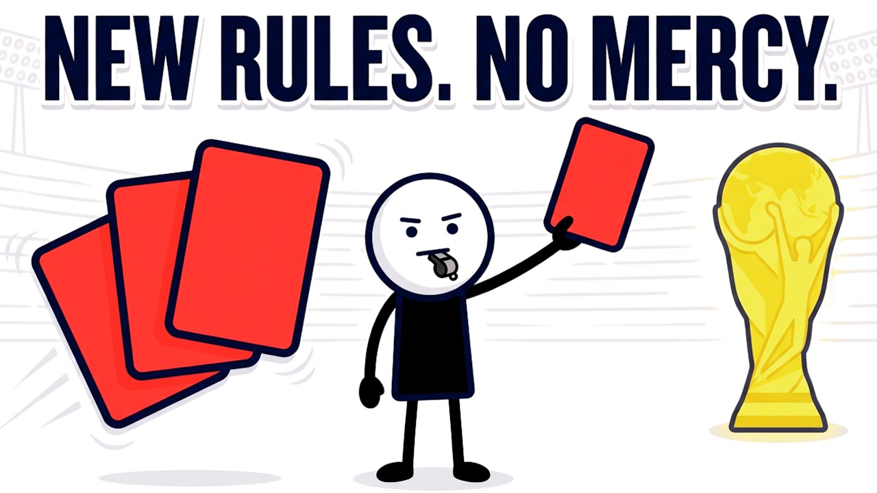 New World Cup Rules Explained (3 Red Cards in ONE Game Is CRAZY)