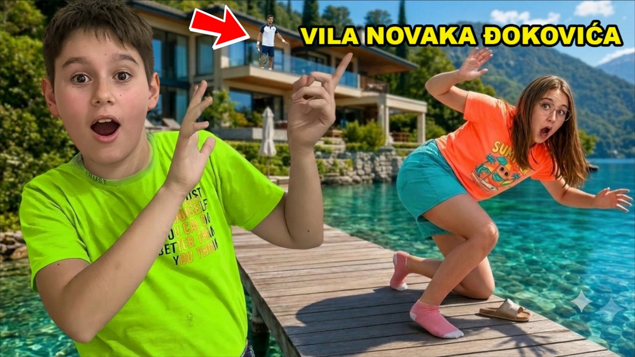 Kako smo došli do vile NOVAKA ĐOKOVIĆA? Gde je Filipa pala? ISTRAŽIVANJE JEZERA