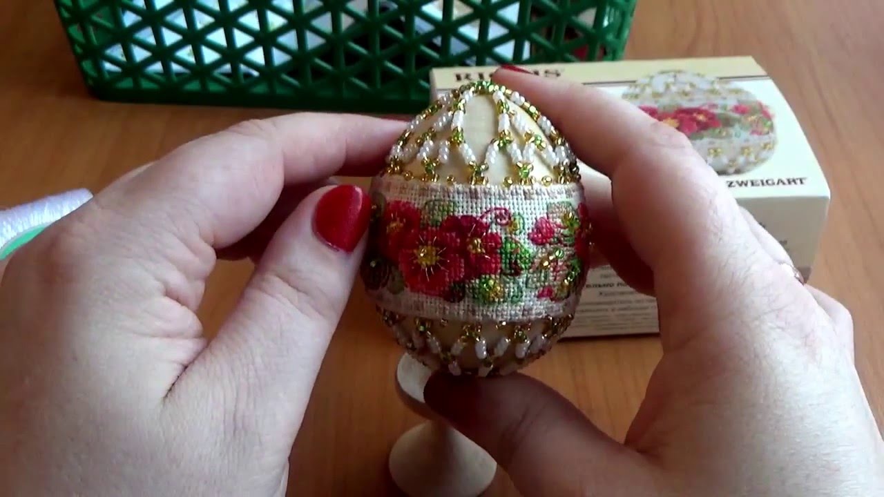 УРА!!! Готовое пасхальное яйцо от Риолис! Весь процесс. СП