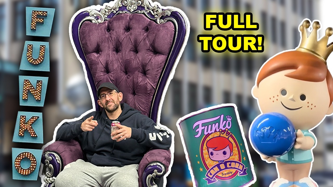 Компания Funko провела для меня ЭКСКЛЮЗИВНУЮ экскурсию по своей штаб-квартире! (Вы никогда не дог...