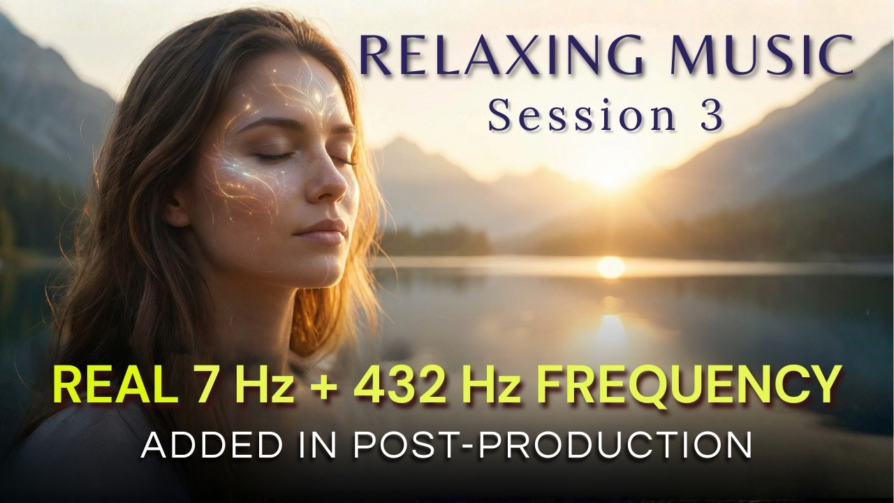 7Hz + 432Hz | Frecuencias Para Limpiar Toda Energía Negativa, Aliviar El Estrés | Session 3
