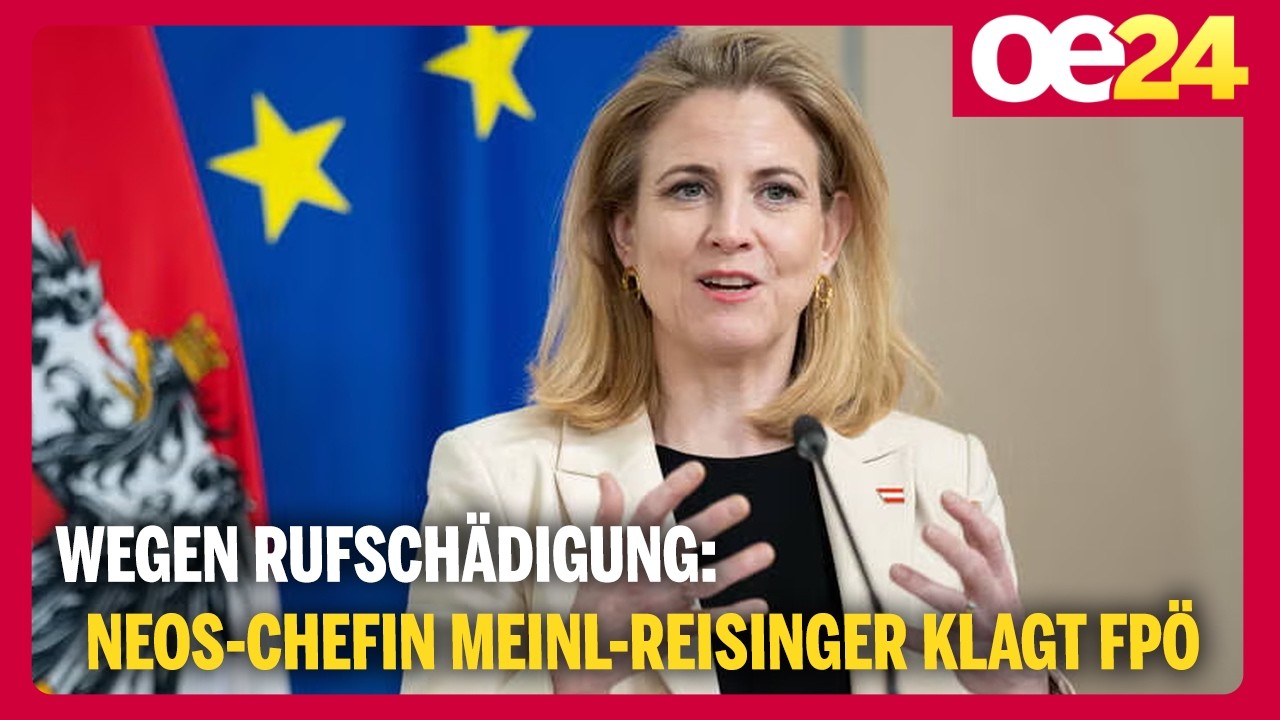 Wegen Rufsch&auml;digung: NEOS-Chefin Meinl-Reisinger klagt FP&Ouml;