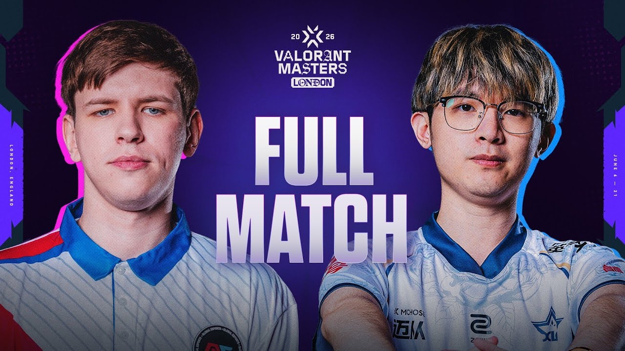 GE vs. XLG  - FULL MATCH - VALORANT Masters London - Swiss Stage