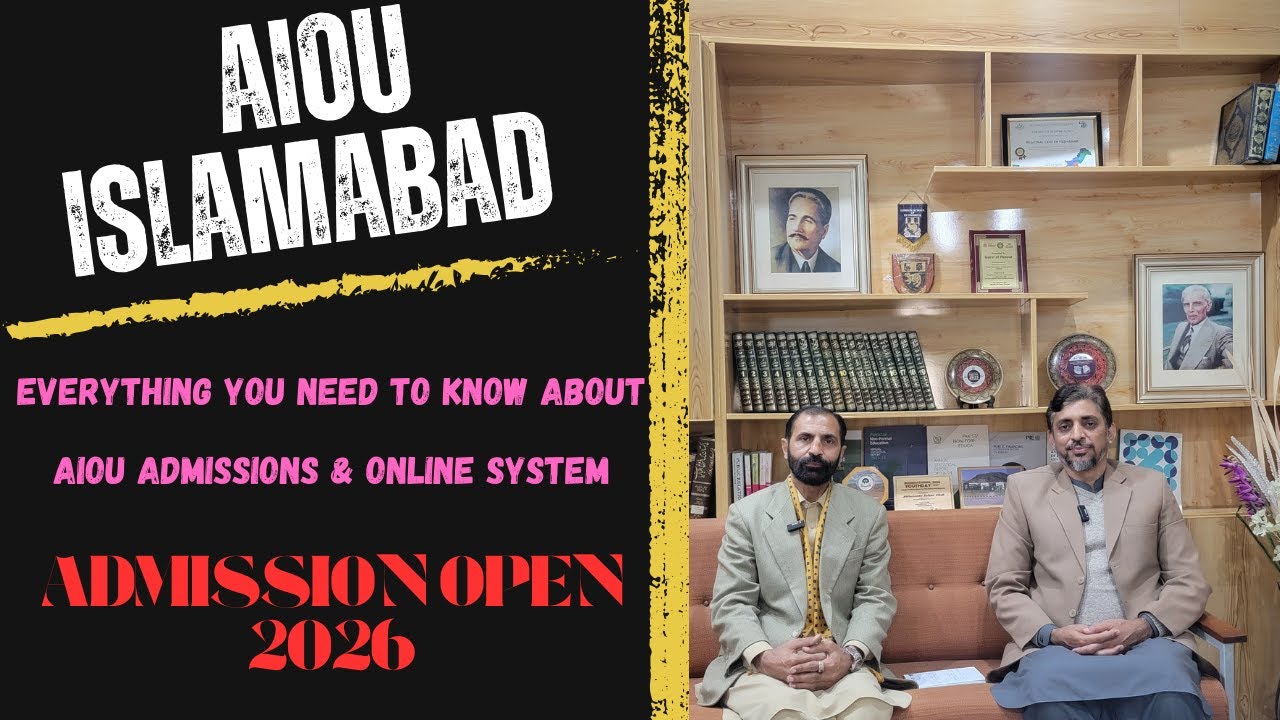Exclusive Interview: Regional Director AIOU on New Admission Policy & Online Education System