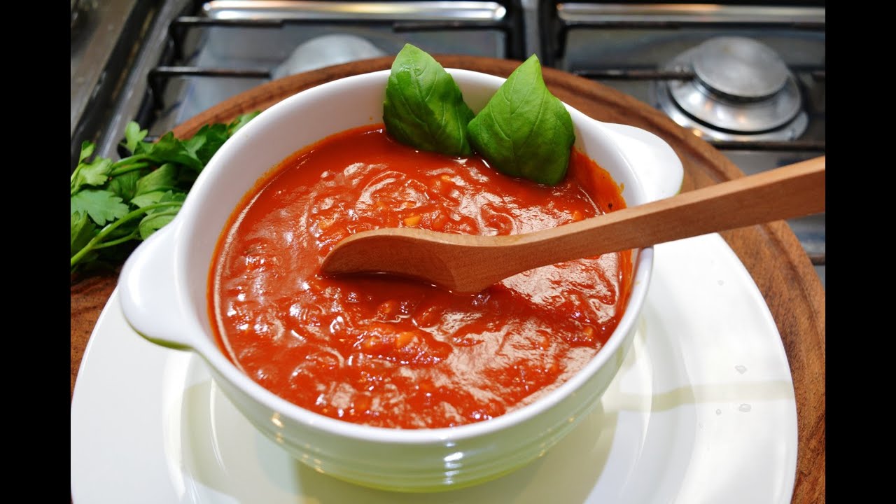 Salsa de tomate para pastas RECETA Exquisita