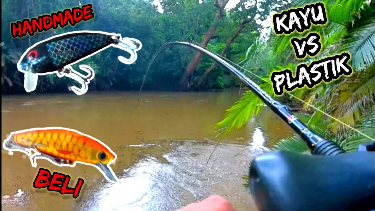 AMPUH YANG MANA ?LURE CASTING UNTUK MANCING HAMPALA || LURE CASTING BUATAN ATAU LURE CASTING BELI ?