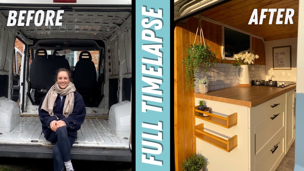 VAN CONVERSION PEUGEOT BOXER / TIME LAPSE IN 10 MINUTES /