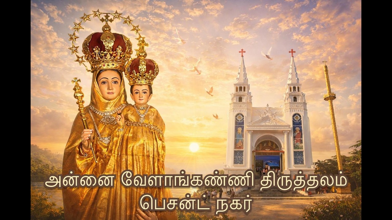 LIVE - ASH WEDNESDAY MASS || 6.15 AM || ANNAI VAILANKANNI SHRINE || BESANT NAGAR ||